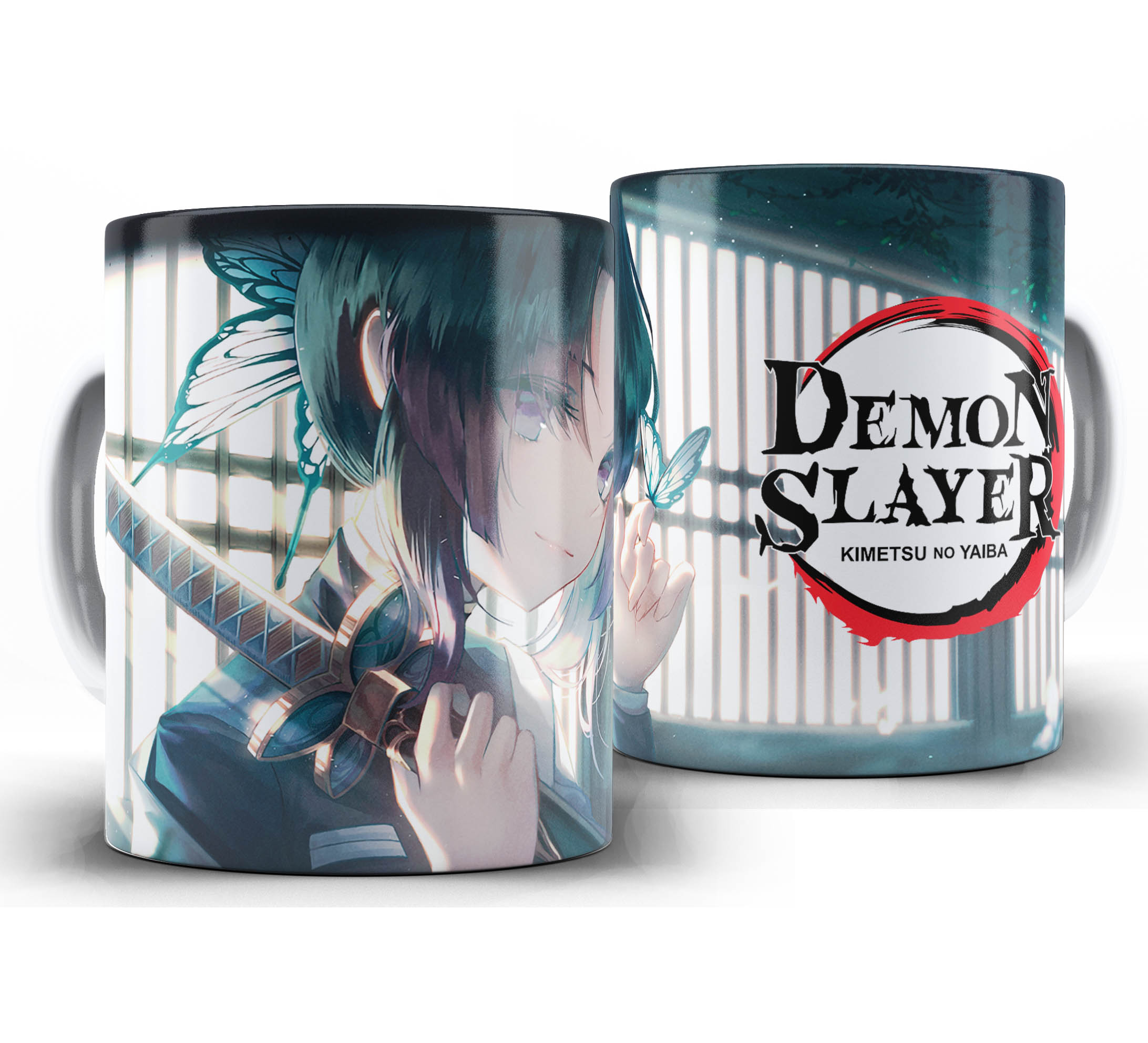 Caneca Anime - Demon Slayer Kimetsu no Yaiba W11 - Shinobu Kocho